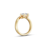 Gaia 1.51ct East West Oval Diamond Ring