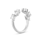 Camille Oval Diamond Wrap - White Gold classajewellers