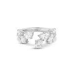 Camille Oval Diamond Wrap - White Gold classajewellers