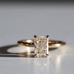 Carrie | 1.51 Radiant Diamond Solitaire Engagement Ring Lab Grown