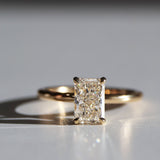 Carrie | 1.51 Radiant Diamond Solitaire Engagement Ring Lab Grown