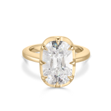 Cecilia Old Mine Cushion Diamond Engagement Ring