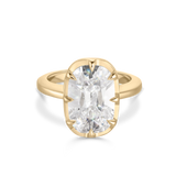 Cecilia Old Mine Cushion Diamond Engagement Ring