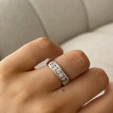Channel Set Diamond Band