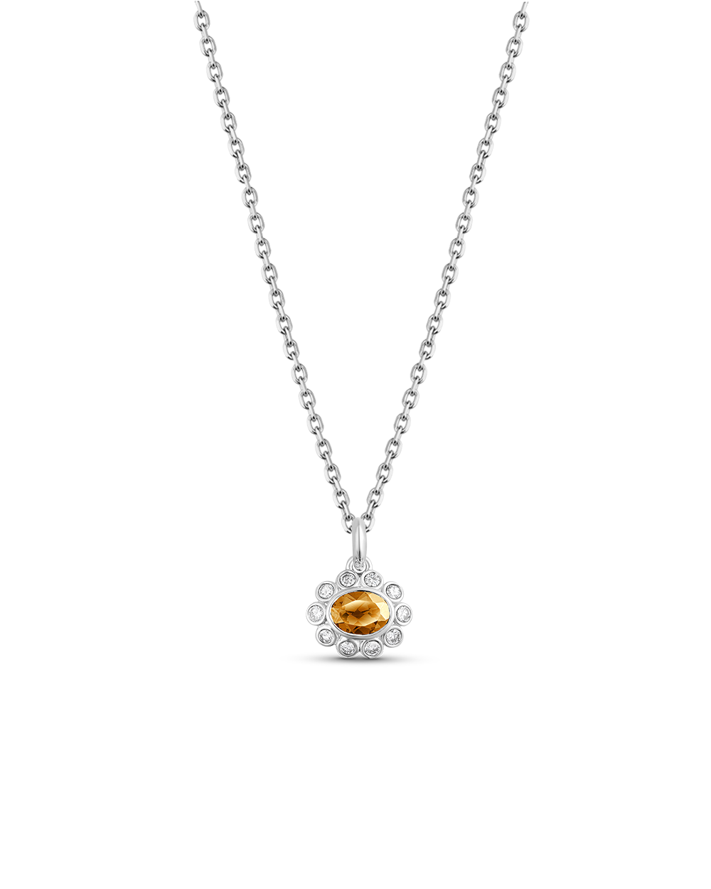 Ophelia Pendant - Citrine