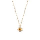 Ophelia Pendant - Citrine