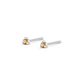 Petite Birthstone Studs
