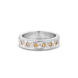 Beatrice Hand Engraved Band classajewellers