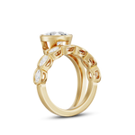 Clara 1.57ct East West Oval Diamond Ring