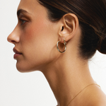 Tube Hoop Earring