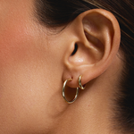 Tube Hoop Earring