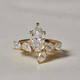 Monique 3.01ct Marquise Diamond Solitaire Engagement Ring