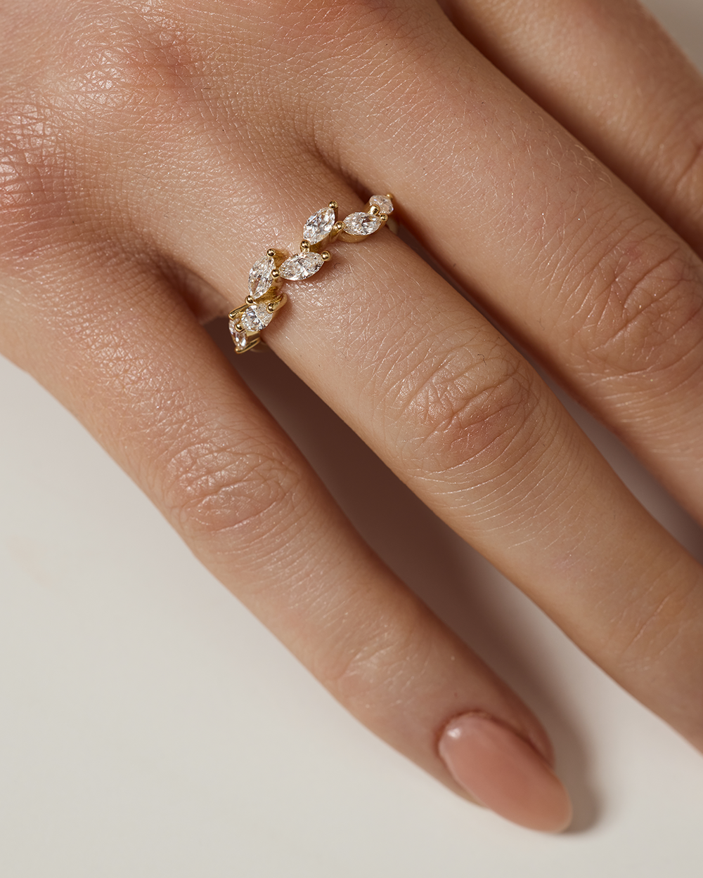 Lily Wedding Band