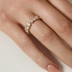 Odette Oval Diamond Band