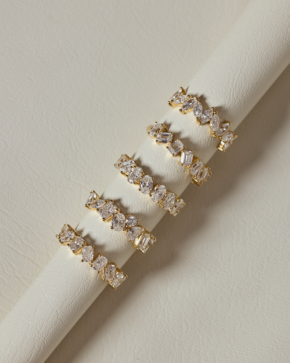 Odette Pear Diamond Band