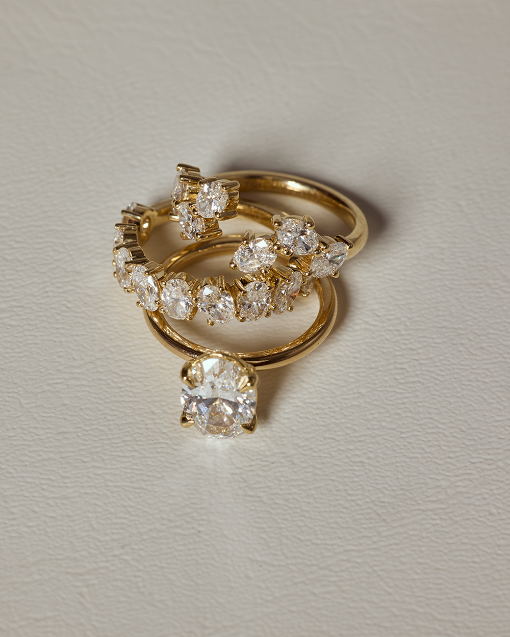 Odette Oval Diamond Band