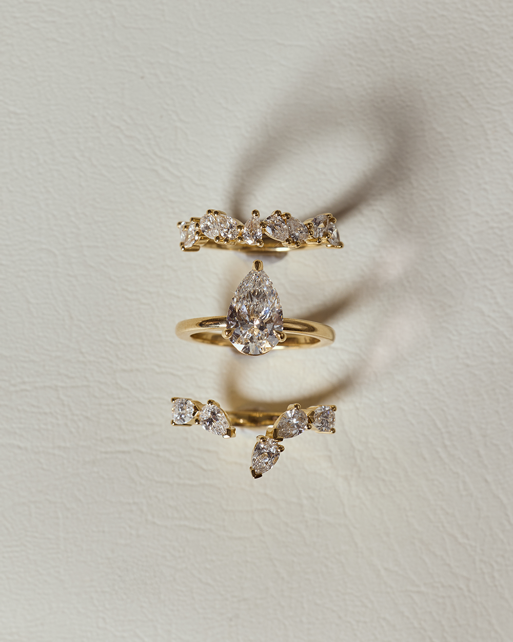 Odette Pear Diamond Band