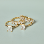 Odette Emerald Diamond Band