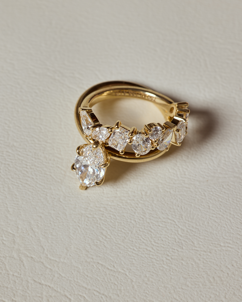 Seren Multicut Diamond Band
