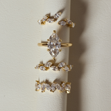 Colette Marquise Diamond Wrap Ring