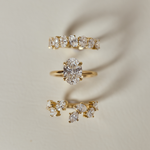 Odette Oval Diamond Band