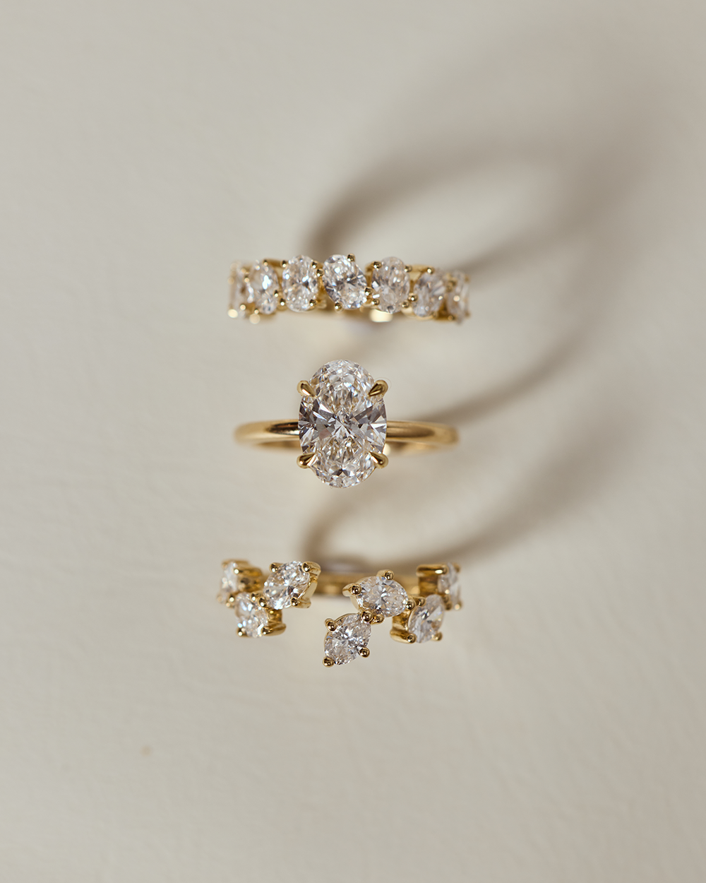 Camille Oval Diamond Wrap