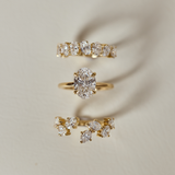 Camille Oval Diamond Wrap