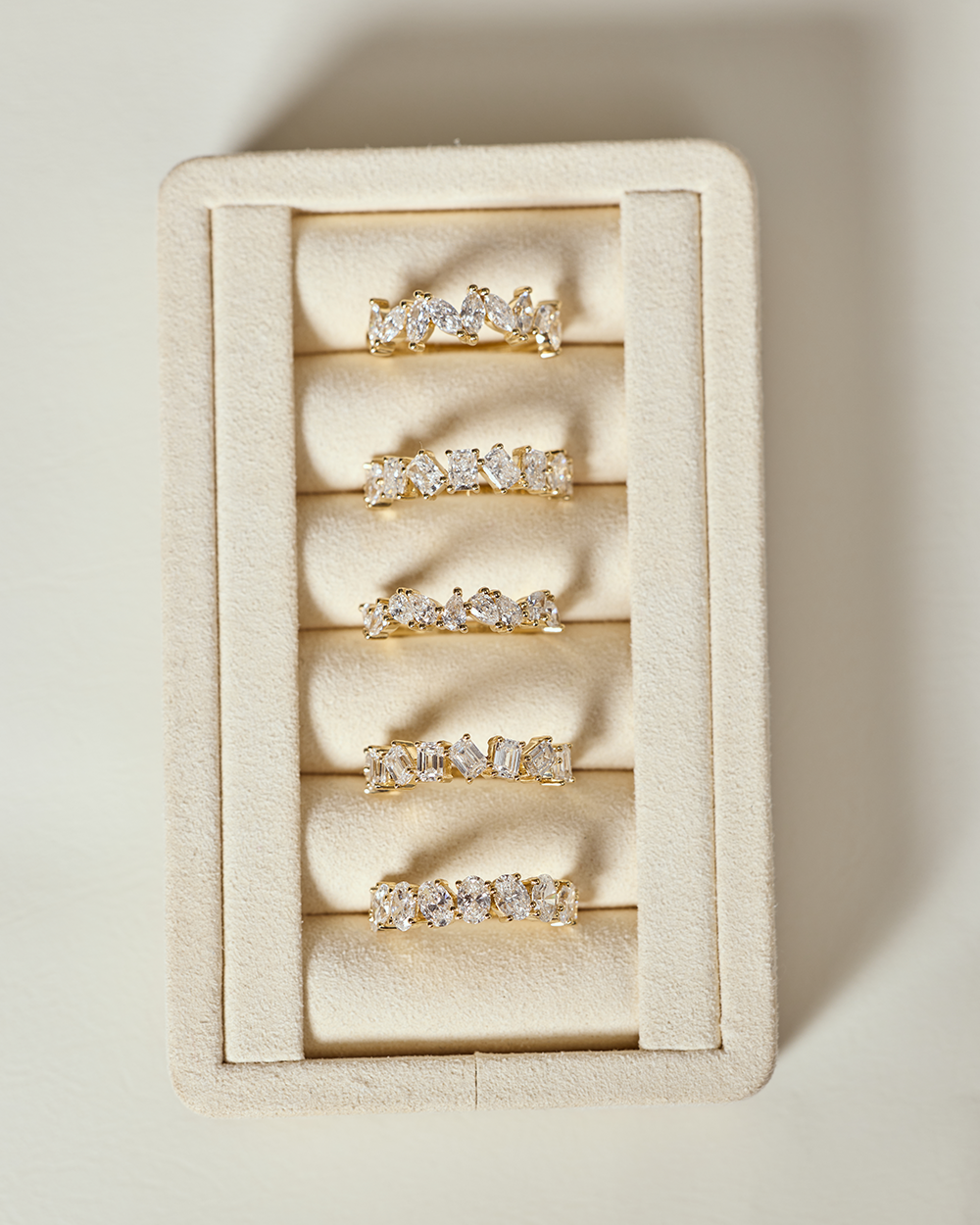 Odette Pear Diamond Band