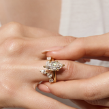 Ines Pear Diamond Wrap