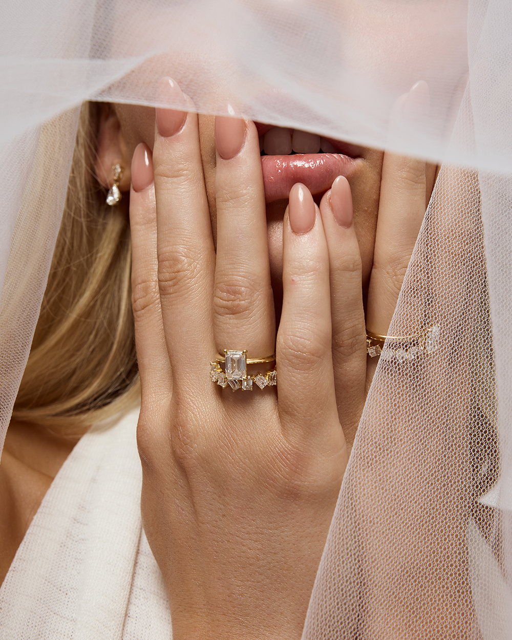 Odette Radiant Diamond Band