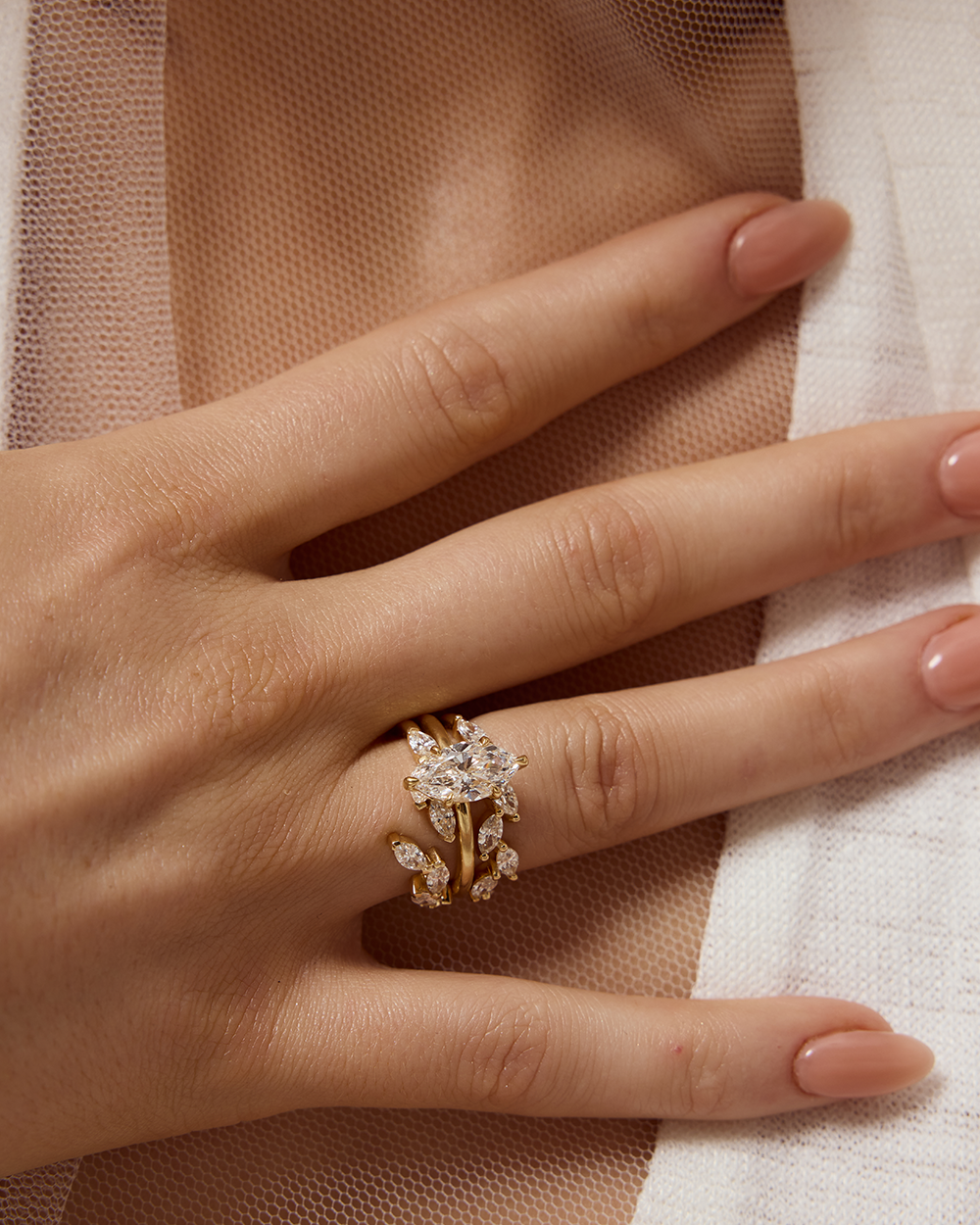 Lily Wedding Band
