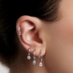 Eve Marquise and Pear Diamond Drop Earrings