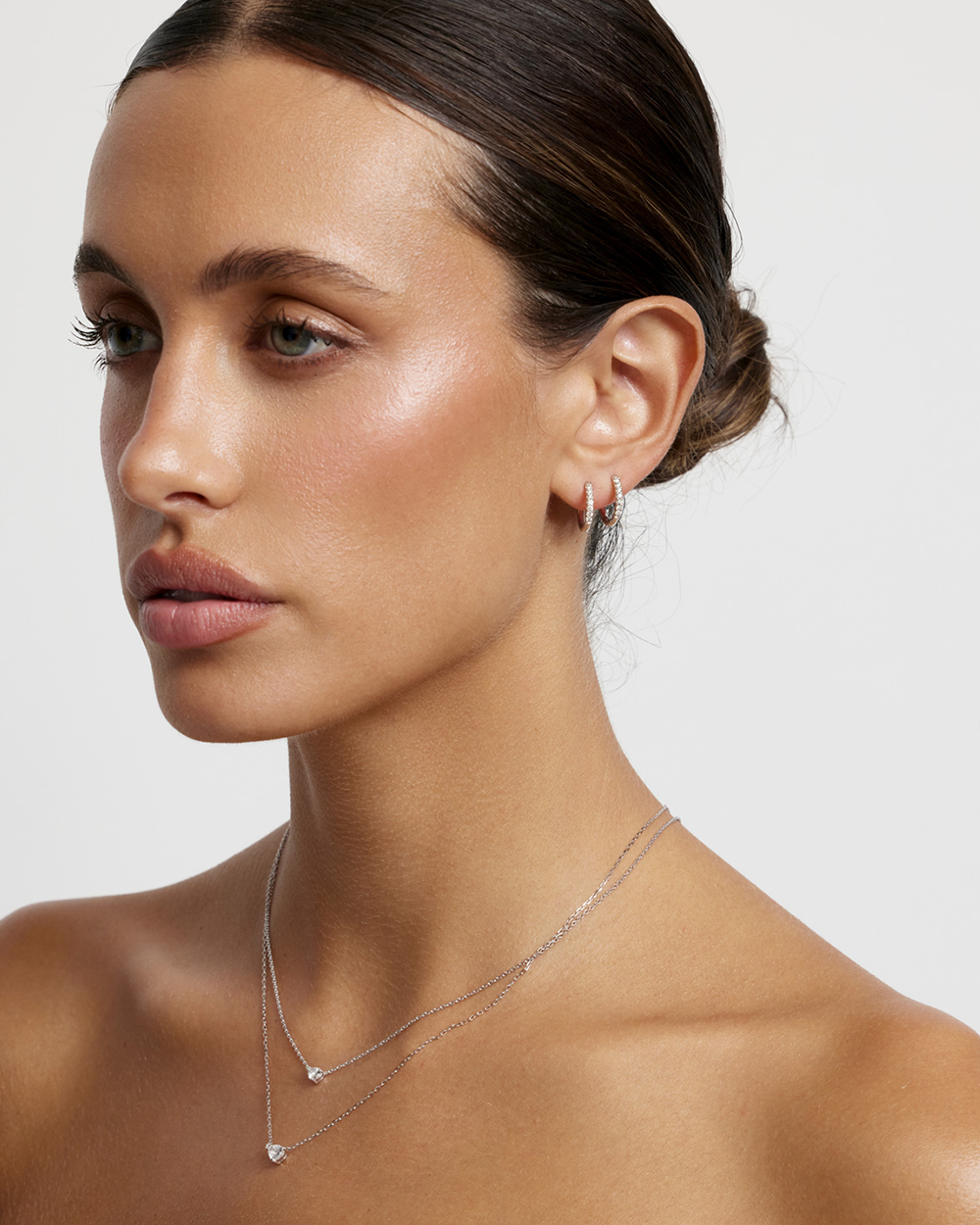 Pear Solitaire Diamond Necklace