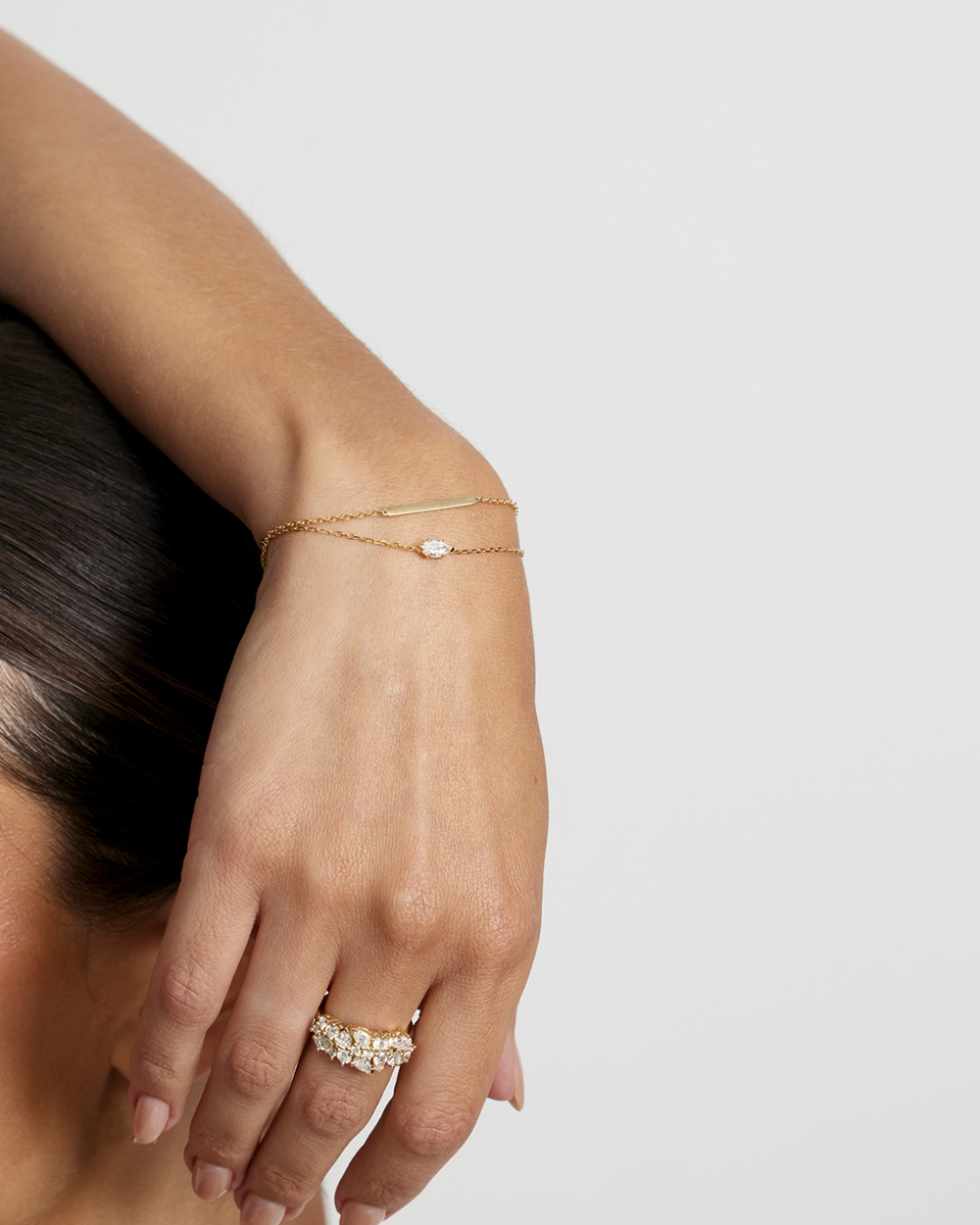 Sana Cluster Diamond Ring