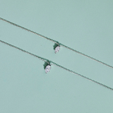 Marquise Solitaire Diamond Necklace