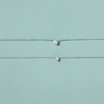 Pear Solitaire Diamond Necklace
