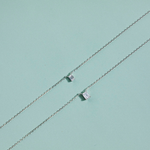 Emerald Solitaire Diamond Necklace
