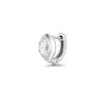 Cleo Marquise Diamond Huggies classajewellers