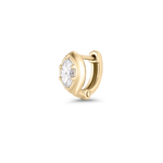 Cleo Marquise Diamond Huggies classajewellers