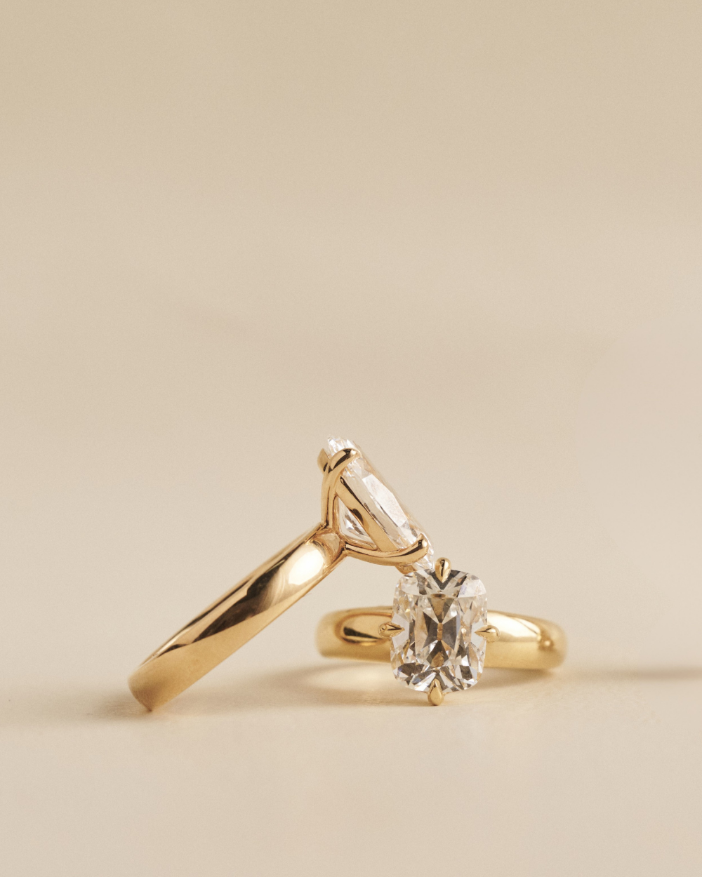 Darcy Old Mine Cushion Diamond Engagement Ring classajewellers