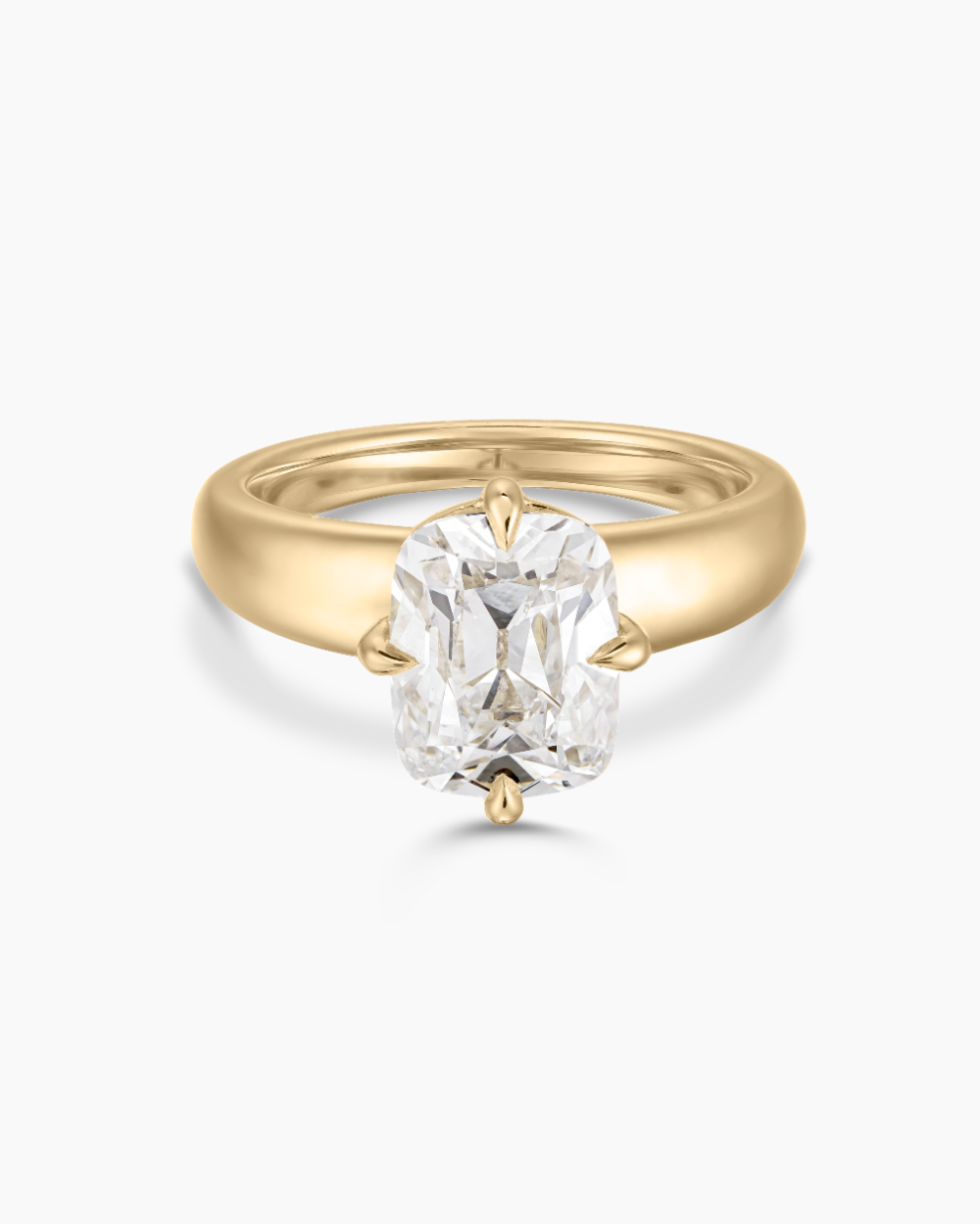 Darcy Old Mine Cushion Diamond Engagement Ring classajewellers