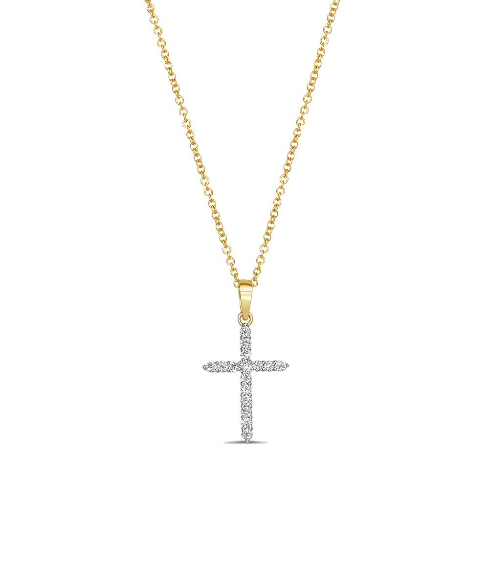 Diamond Cross Necklace