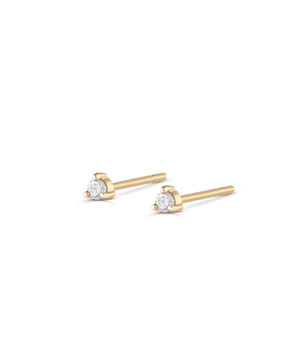 Petite Birthstone Studs classajewellers