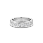 Beatrice Hand Engraved Band classajewellers