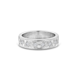Beatrice Hand Engraved Band classajewellers