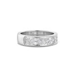 Beatrice Hand Engraved Band classajewellers