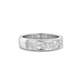 Beatrice Hand Engraved Band classajewellers