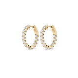 Diamond Hoop Earrings classajewellers