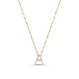Diamond Initial Necklace