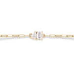 Bridget Toi et Moi Bracelet - Double Diamond